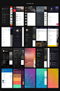 Hexagon Mobile UI Kit : Hexagon iOS 8 Mobile UI Kit is a tool designed to help you create design apps and prototypes faster and easier than ever. With tons of UI component and elements, greatly assembled and with an exciting vibrant style we assure you’ll