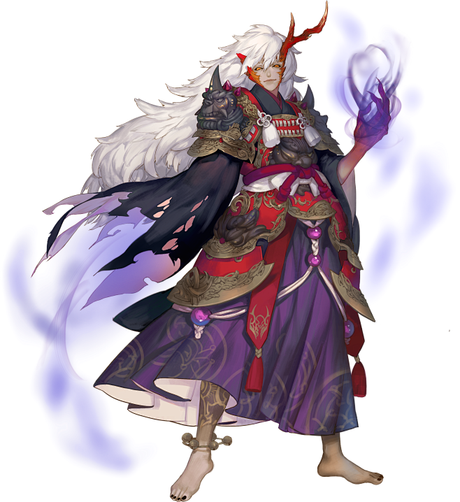 茨木童子觉醒前立绘