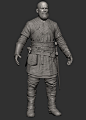 Viking (WIP), Roman Chistahovskiy : Hi!) WIP of the character that I working on a free time. Really inspiried by God of war characters but less fantasy-style though. Soon will go to the low poly and texturing. Hope you`ll like it Cheers!) You can see some