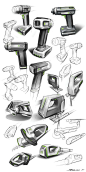 Power tool sketches on Behance #id #industrial #design #product #sketch