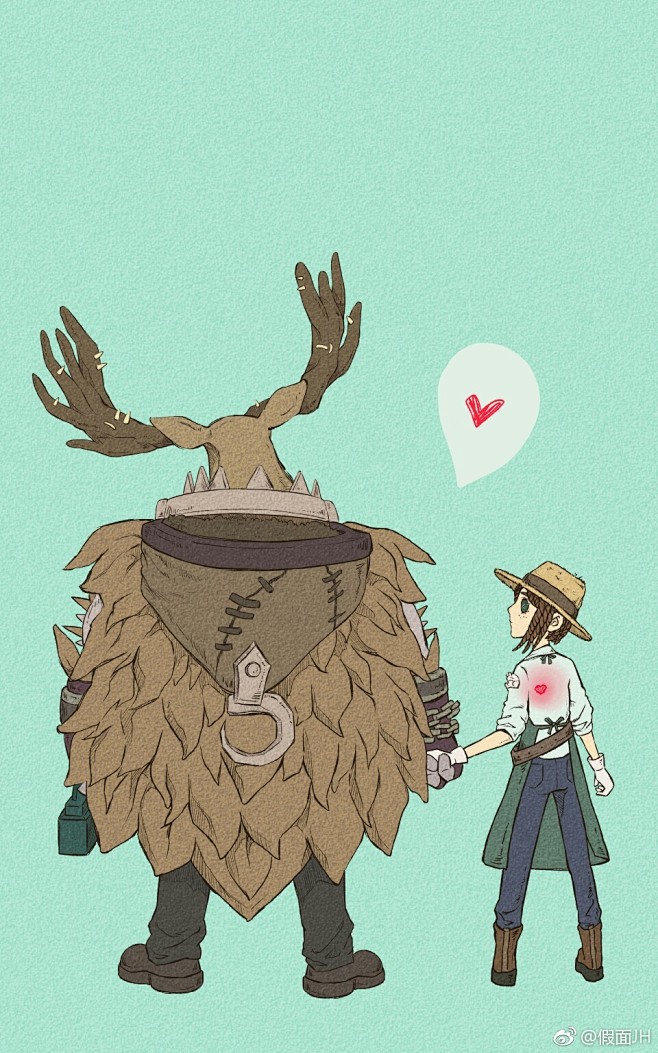 第五人格园丁鹿头