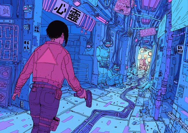让人沉迷的赛博朋克风！