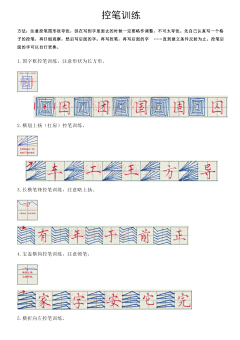 LightFISH采集到练字