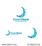 Dreams Stone Logo concept vector illustration