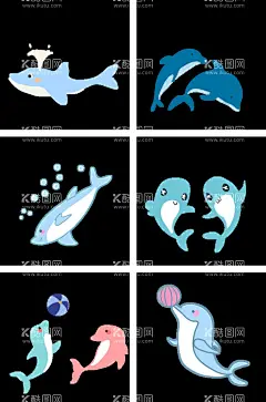 海豚插画素材  - 源文件下载【酷图网】卡通,海豚,海鸥,手绘海豚,卡通手绘海豚,手绘卡童海豚,卡通海豚素材,海豚插画,海豚简笔画,卡通海豚插画,卡通插画海豚,房子,灯塔,大海,蓝天白云,鱼,小鱼,卡通海豚,卡通海鸥,儿童背景墙,背景墙,壁纸壁画