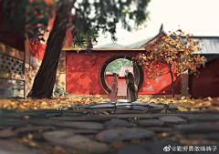 Damon朦朦君采集到E素材--场景（动漫插图壁纸）