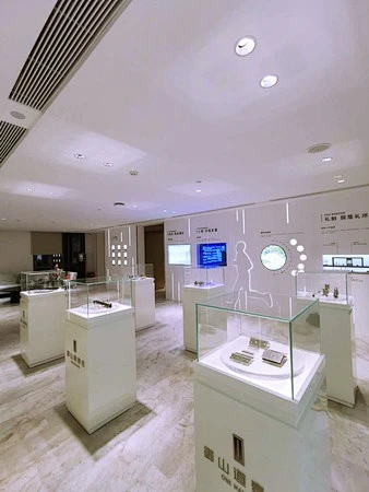 多功能展厅设计_工艺工法展示设计_房地产临时售楼处展厅展馆设计-智汀国际-花瓣网