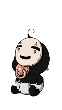  婴儿座 壁纸 头像 无脸男