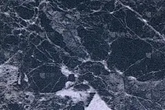 蓝色和灰色大理石纹理的桌面与图案，宏观背景。