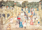 Prendergast_Maurice_The_Mall_Central_Park_1901