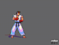 Street Fighter Ryu Fireball Animation