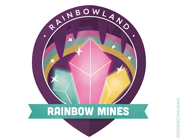 RAINBOWLAND Badges :...