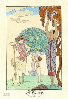【插画家】20世纪初，法国插画家乔治·巴比尔（George Barbier） _ 资讯 - 梧桐树网_服装设计师网站