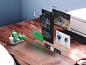 MR basketball Widgets basketball sport ux ui mr ar mixedreality