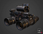 Tactical_Binocular, Sunny sharma : hey guys, tactical binocular_Game res. calling texture done. <br/>this is the part of (Project -Tactical Gear) i am working on in my free time. <br/>hope you all like it.