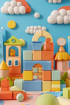 初级积木创意搭建