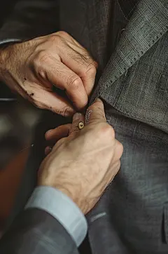 AI数字艺术西装定制西服店摄影图-众图网