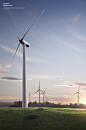 发电机组 风力发电 绿色能源 智能科技海报设计PSD tid292t000977
