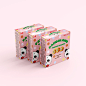 branding  Food  japanese Label logo package design  Packaging snack snack packaging