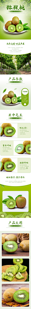 天府之国猕猴桃美食特产手机版详情页