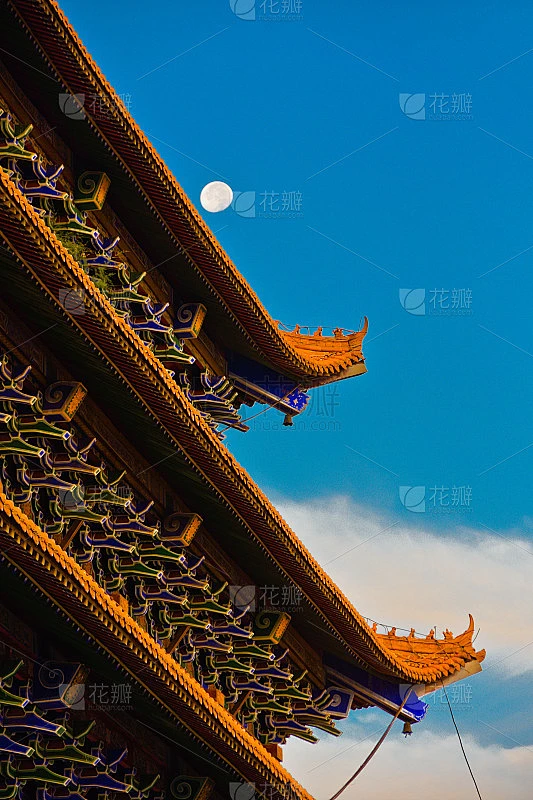中国古代木结构建筑图片_建筑图片素材-花瓣网