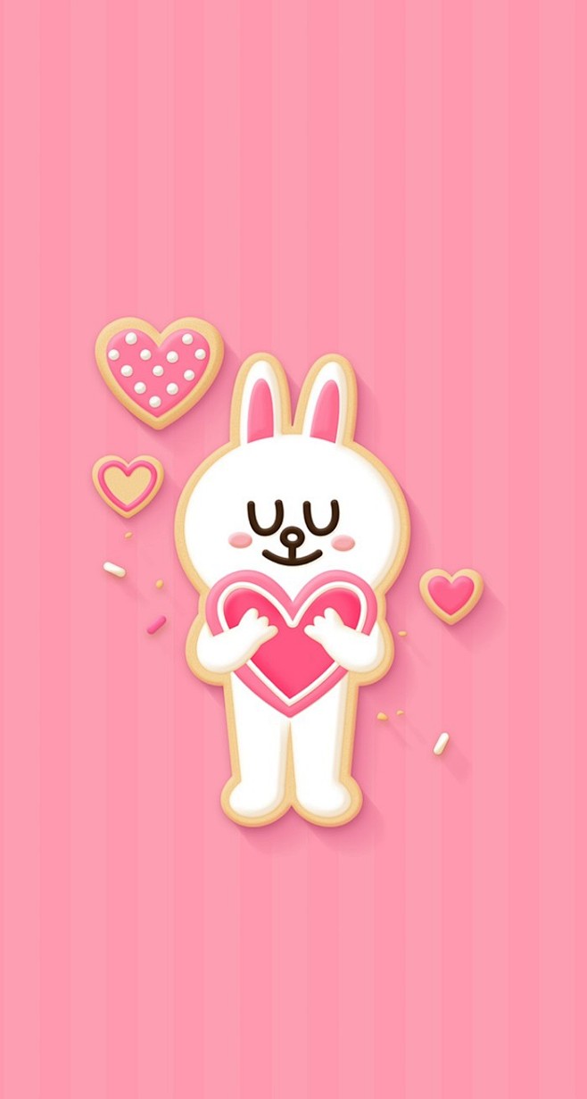 linefriends高清手机壁纸可妮兔布朗熊