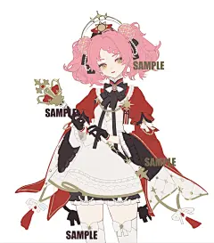 服设稿件展示—狮子王女 - 小红书