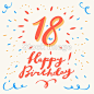 18 生日快乐卡#生日快乐# #happy birthday# #生日贺卡设计# #生日快乐banner# #生日快乐字体# #卡通插画# #素描插画# #生日装饰画# #生日快乐桌面# #周年庆banner# #周年庆设计素材#