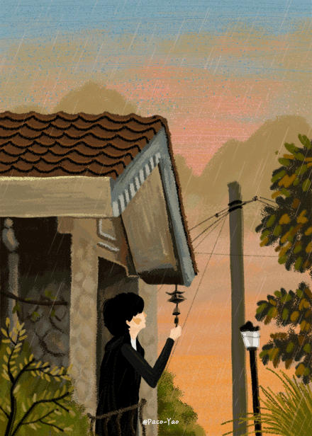 pacoyao插画gif周杰伦枫歌词音乐