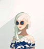 So pretty.  No idea whether my hair would willingly play any part of this game, but still!  Long asymmetric bobs for the win! - Jess Edwards - #asymmetric #bobs #Edwards #game #Hair #idea #Jess #Long #part #play #Pretty #willingly #win