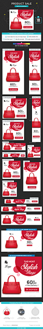 Product Sale Banners - Banners & Ads Web Elements