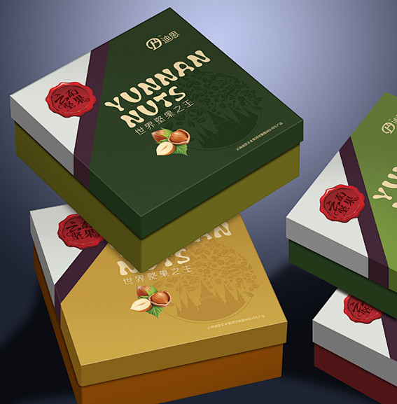 云南坚果整体包装爱身健丽保健品礼盒装后谷咖啡罐装设计其他包装原创