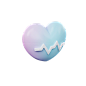 心率 3D医疗元素图标 PNG免抠图