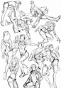【绘画素材】不仅是干货，还是肝货！300+人体绘画结构素材分享