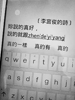 （李宫俊的诗：你说的真好，说的就跟真的一样。）键盘文字、键盘壁纸、文字图片、文字美图、文字设计、文字控壁纸、手机