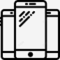 智能手机手机iPhone图标 标识 标志 UI图标 设计图片 免费下载 页面网页 平面电商 创意素材