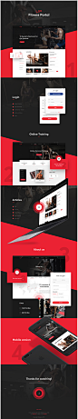 UPFitness - Web on Behance