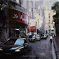 果断干脆的笔触，斯洛伐克画家Tibor Nagy (上)_博尔·纳吉 : 蒂博尔·纳吉Tibor Nagy，斯洛伐克艺术家，成长于一个爱艺术的家庭，自学绘画成为艺术家，他擅长以浓重的油画色彩来表现各种风景，油画果断、干脆。 …