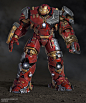 Avengers: Infinity War - Unused Hulkbuster Designs, Josh Nizzi : Kitbashing from Phil Saunders and Josh Herman Iron Man designs - sorry for butchering your awesome work guys. haha

The last version was based on the idea of repairing the previous suit from