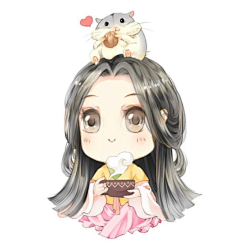 一只想做锦鲤的芋采集到q版人物/免抠/女/古代
