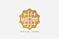 Waffee : Waffee is a Melbourne based chain specialising in authentic Belgian waffles and coffee. We created a logo where the Waffee lettering is incorporated into the waffle griddle iron pattern, to produce a concise, simple marque. To provide warmth and 