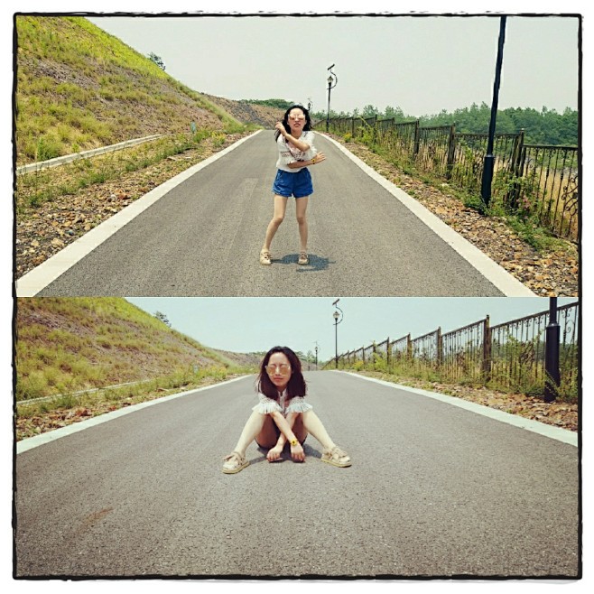 在路上