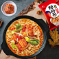【农心辣白菜拉面】农心（NONG SHIM） 辣白菜拉面 方便面 袋面速食零食品 五连包 120g*5包【行情 报价 价格 评测】-京东