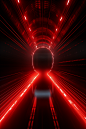 ls7623_a_3d_rendering_of_a_red_tunnel_of_light_in_the_style_of__d8d300e9-8aee-4986-b953-cb4dcc050d1f