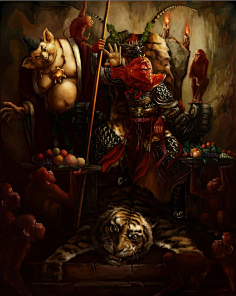 画廊| 四大名著-花瓣网|陪你做生活的设计师 | 《西游记》张墨一