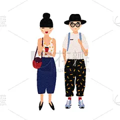 女人,衣服,高雅,男人,潮人,乐趣,可爱的,浪漫,爱,相伴