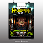 Halloween Party Posters I  Designed for Freepik : Halloween Party Posters