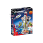 Playmobil摩比世界宇宙飞船玩具火星宇航员火箭发射器太空人偶
