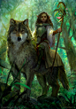 Forest princess, Randy Vargas (vargasni) : Artwork done for the Open Legend project
http://www.openlegendrpg.com/