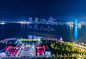 惊艳！无人机灯光秀表演点亮九江市八里湖夜空！-搜狐大视野-搜狐新闻